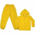 Custom Leathercraft Suit 3XL 3PC Yellow Polyester R1023X
